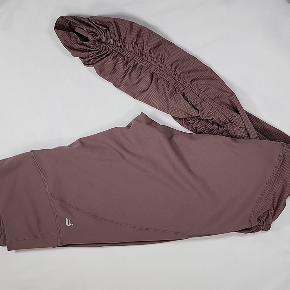 FABLETICS CASHEL HIGH WAIST PURELUX CINCH RUNCHED LEG LEGGINGS SIZE M
